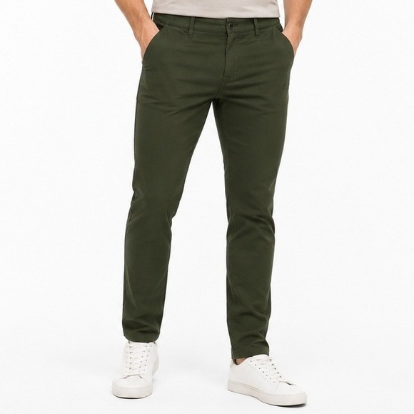 Vuori Other - Vuori Meta Pant Mens 31x30 Dark Oregano Athletic Slim Stretch Tech Chino Travel